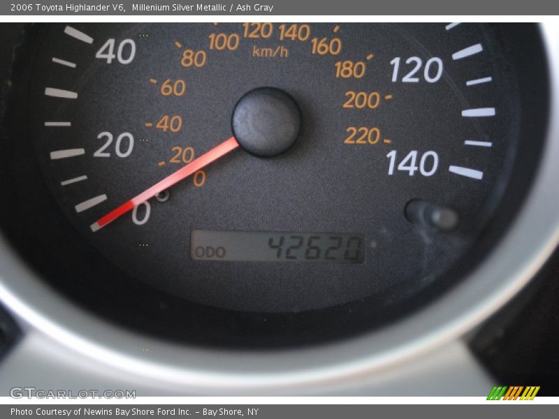Millenium Silver Metallic / Ash Gray 2006 Toyota Highlander V6
