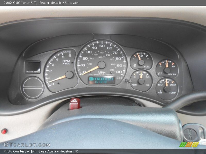  2002 Yukon SLT SLT Gauges