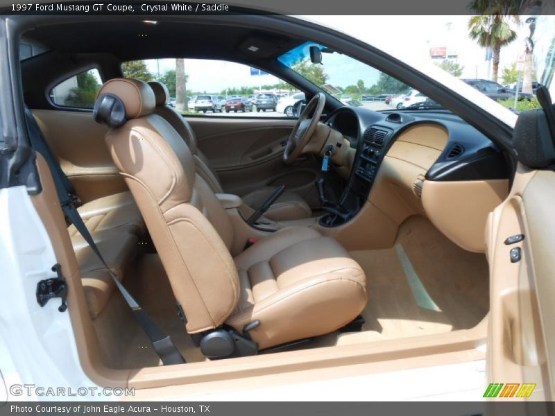  1997 Mustang GT Coupe Saddle Interior