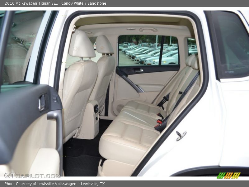 Candy White / Sandstone 2010 Volkswagen Tiguan SEL