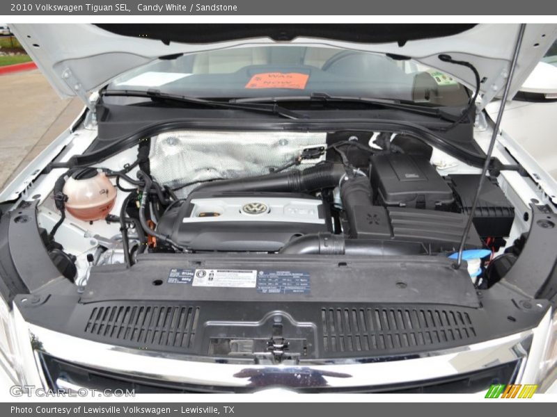 Candy White / Sandstone 2010 Volkswagen Tiguan SEL