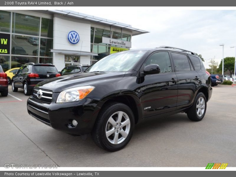 Black / Ash 2008 Toyota RAV4 Limited