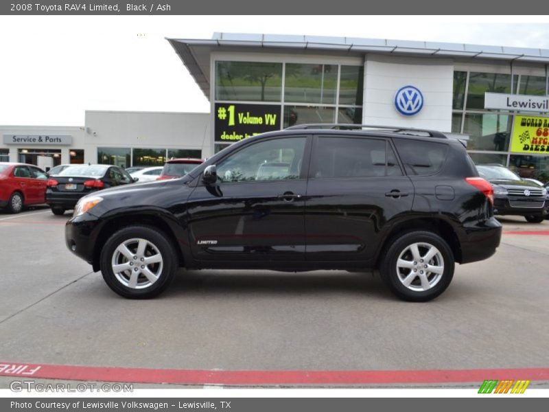Black / Ash 2008 Toyota RAV4 Limited
