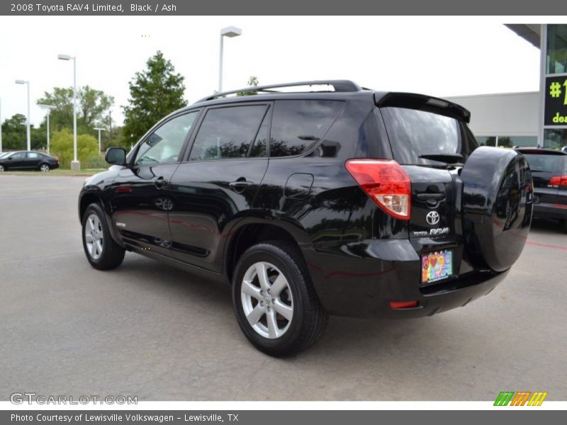 Black / Ash 2008 Toyota RAV4 Limited