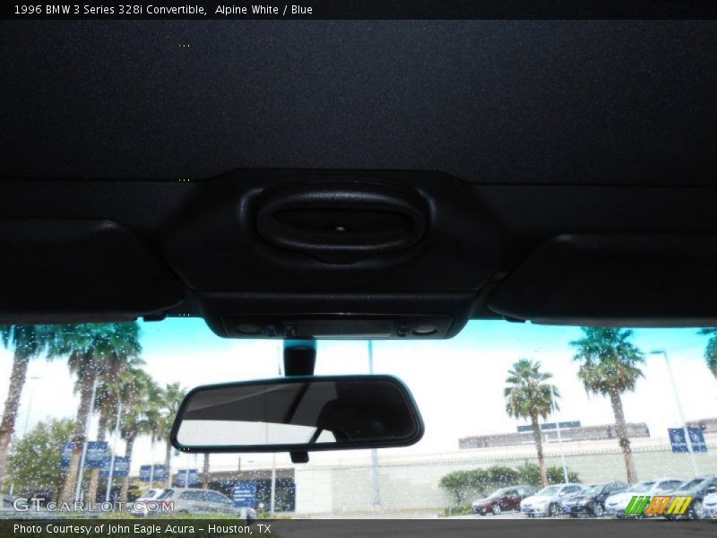 Alpine White / Blue 1996 BMW 3 Series 328i Convertible