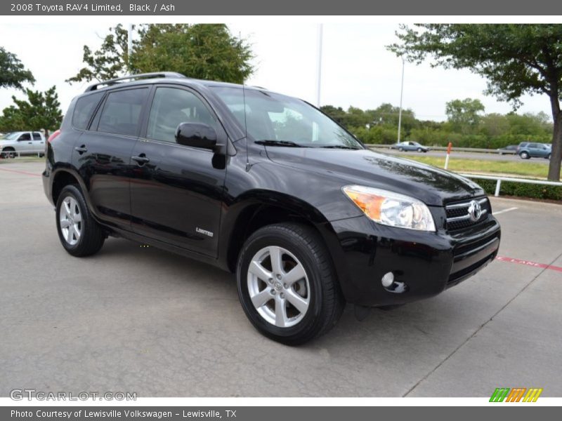 Black / Ash 2008 Toyota RAV4 Limited