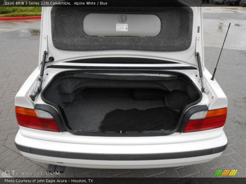  1996 3 Series 328i Convertible Trunk