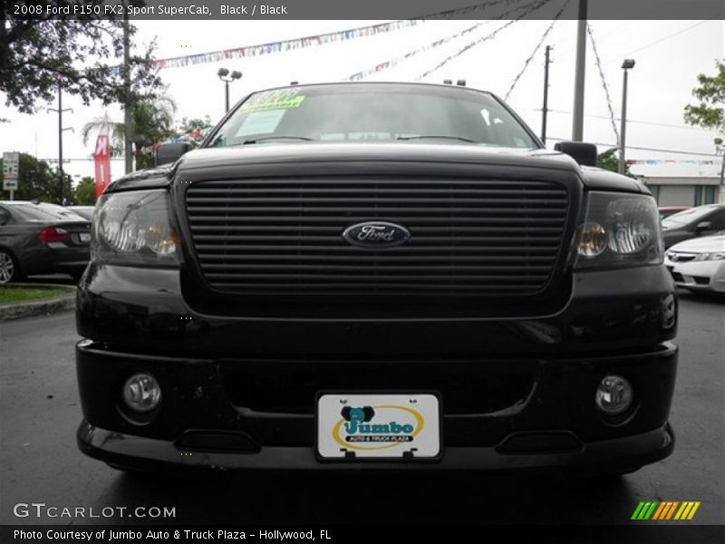 Black / Black 2008 Ford F150 FX2 Sport SuperCab