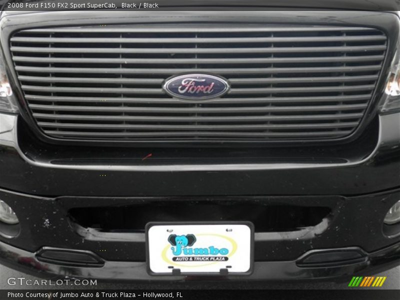 Black / Black 2008 Ford F150 FX2 Sport SuperCab
