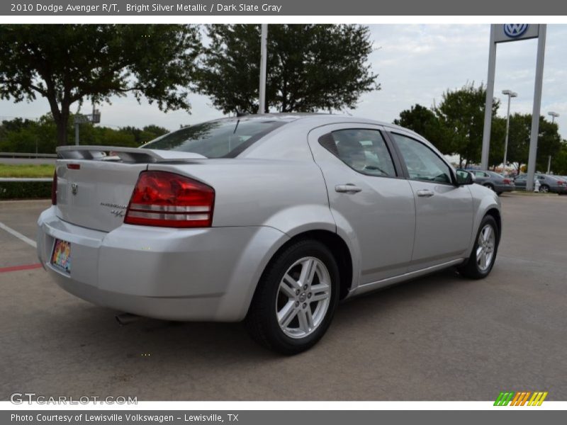 Bright Silver Metallic / Dark Slate Gray 2010 Dodge Avenger R/T