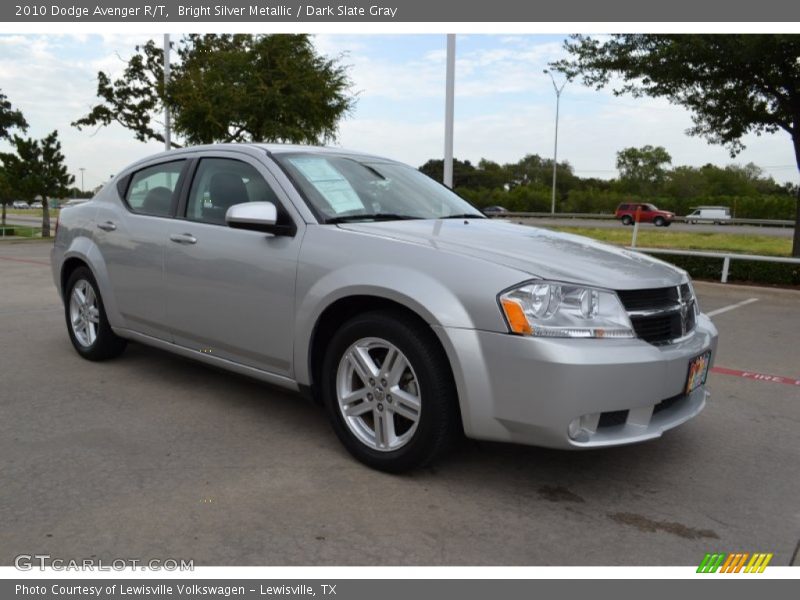 Bright Silver Metallic / Dark Slate Gray 2010 Dodge Avenger R/T