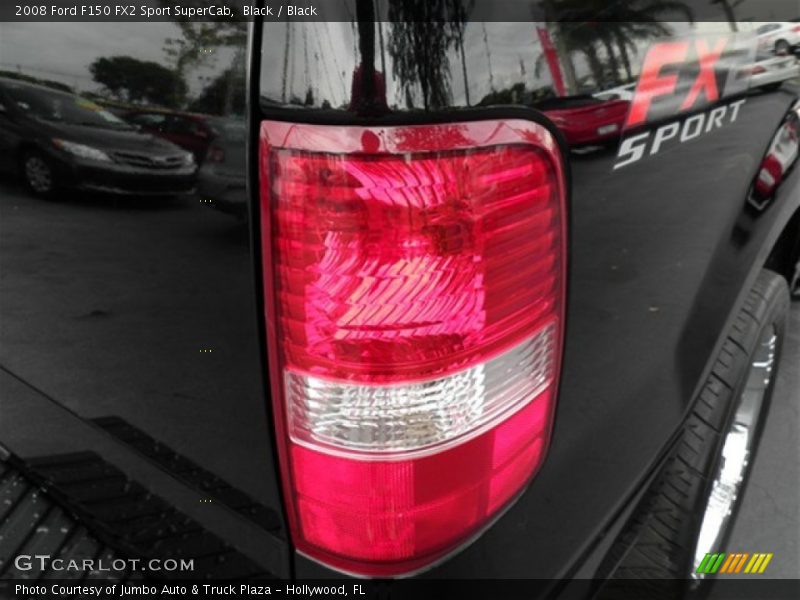 Black / Black 2008 Ford F150 FX2 Sport SuperCab