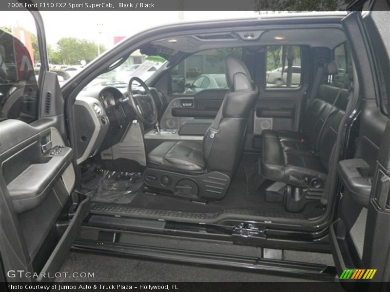 Black / Black 2008 Ford F150 FX2 Sport SuperCab