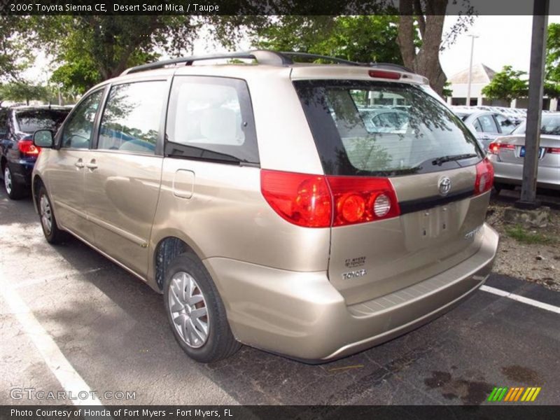 Desert Sand Mica / Taupe 2006 Toyota Sienna CE