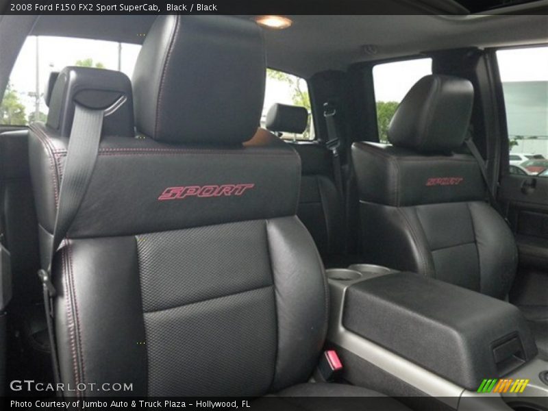 Black / Black 2008 Ford F150 FX2 Sport SuperCab