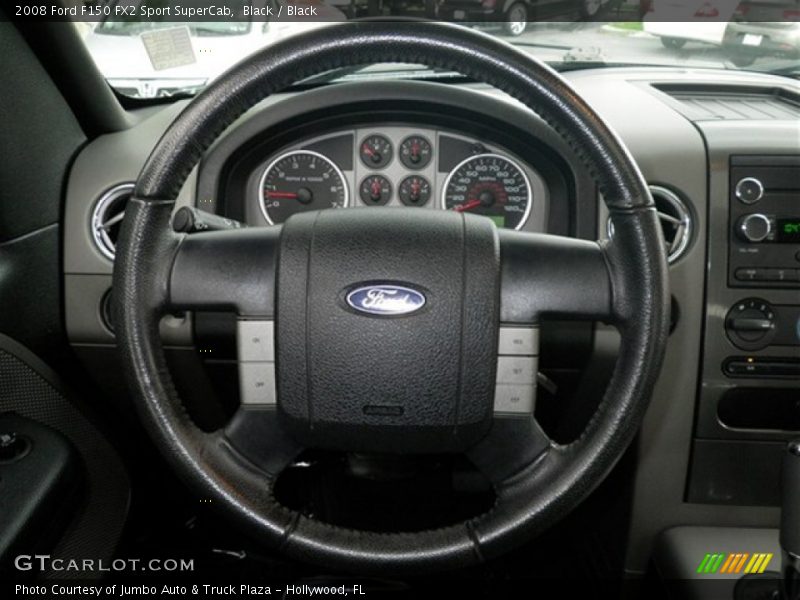  2008 F150 FX2 Sport SuperCab Steering Wheel