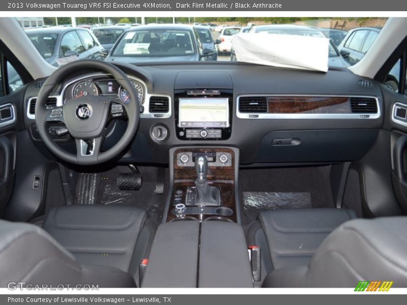 Dark Flint Metallic / Black Anthracite 2013 Volkswagen Touareg VR6 FSI Executive 4XMotion