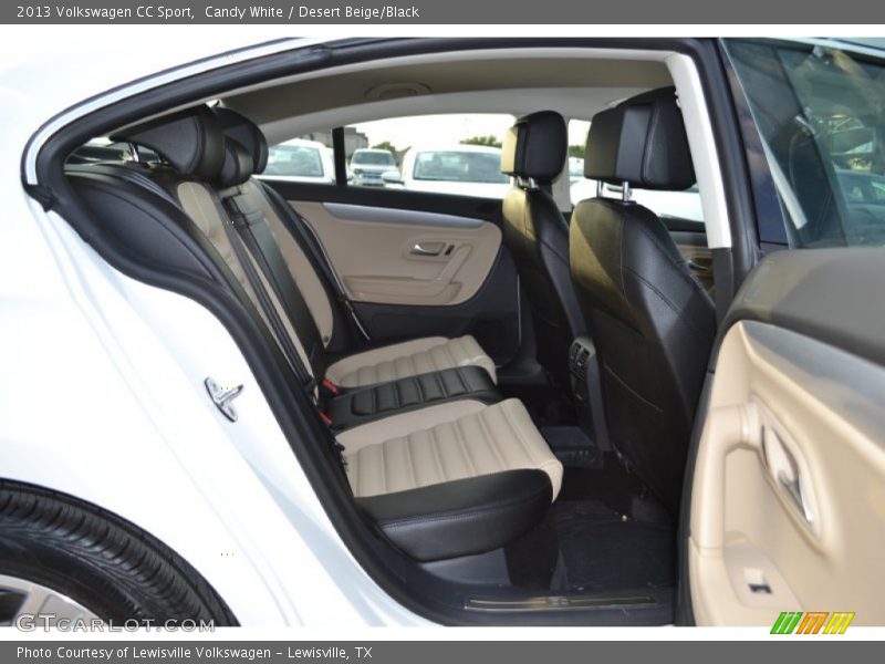 Candy White / Desert Beige/Black 2013 Volkswagen CC Sport
