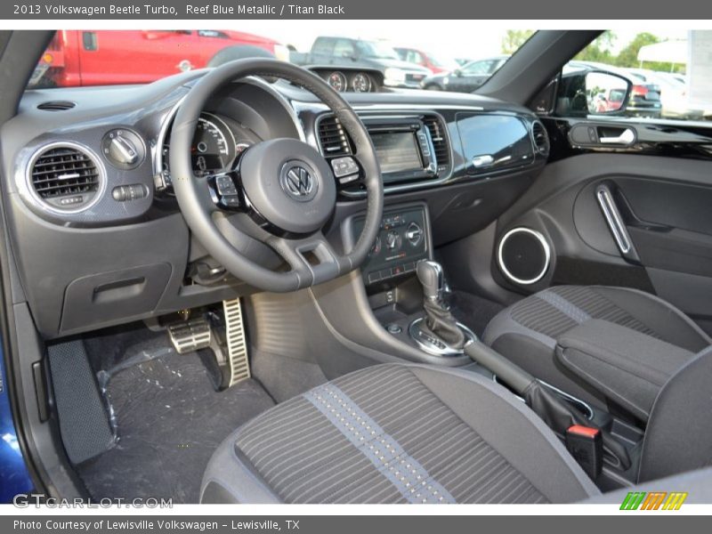 Titan Black Interior - 2013 Beetle Turbo 