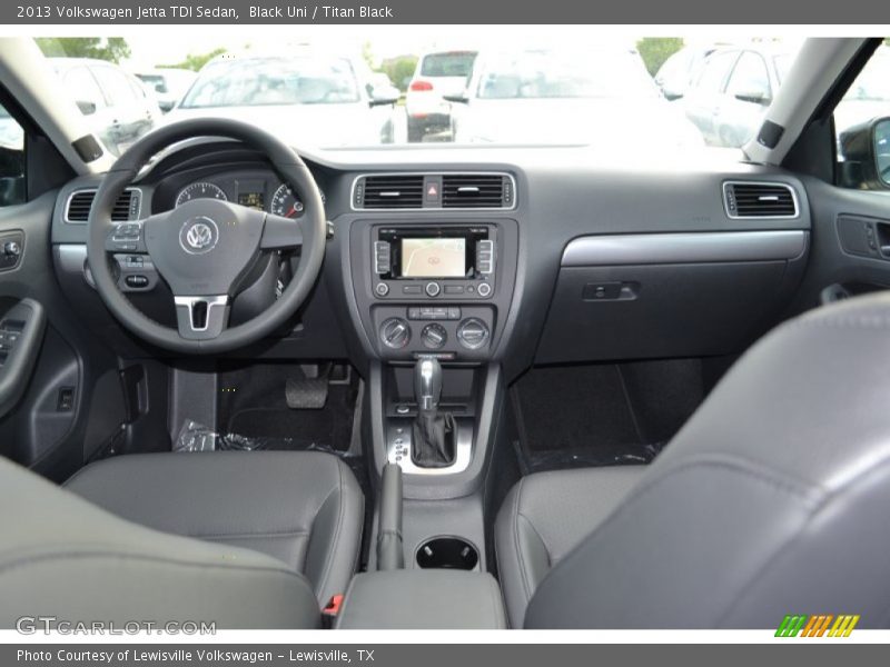 Black Uni / Titan Black 2013 Volkswagen Jetta TDI Sedan