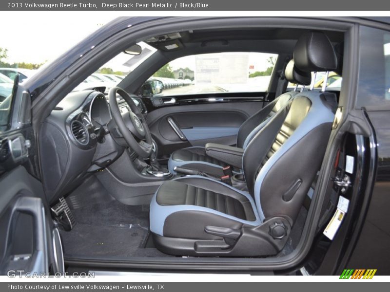 Black/Blue Interior - 2013 Beetle Turbo 