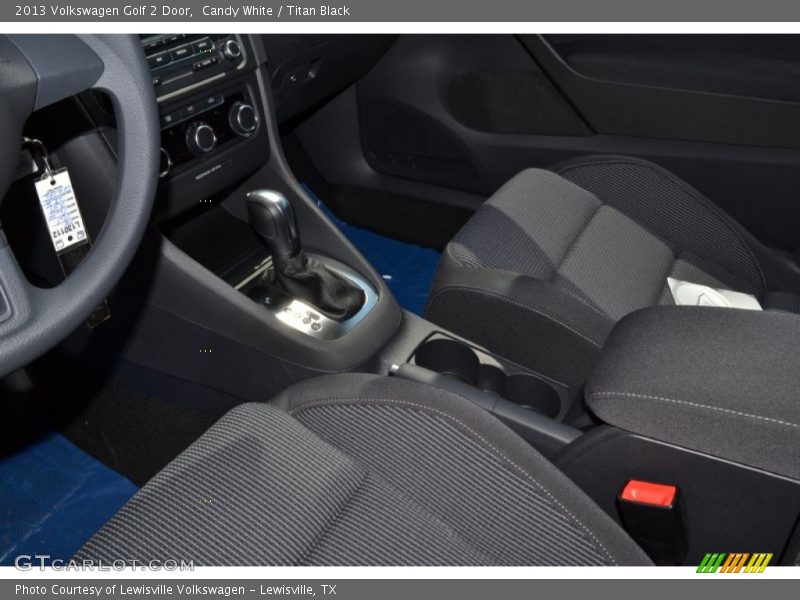 Candy White / Titan Black 2013 Volkswagen Golf 2 Door