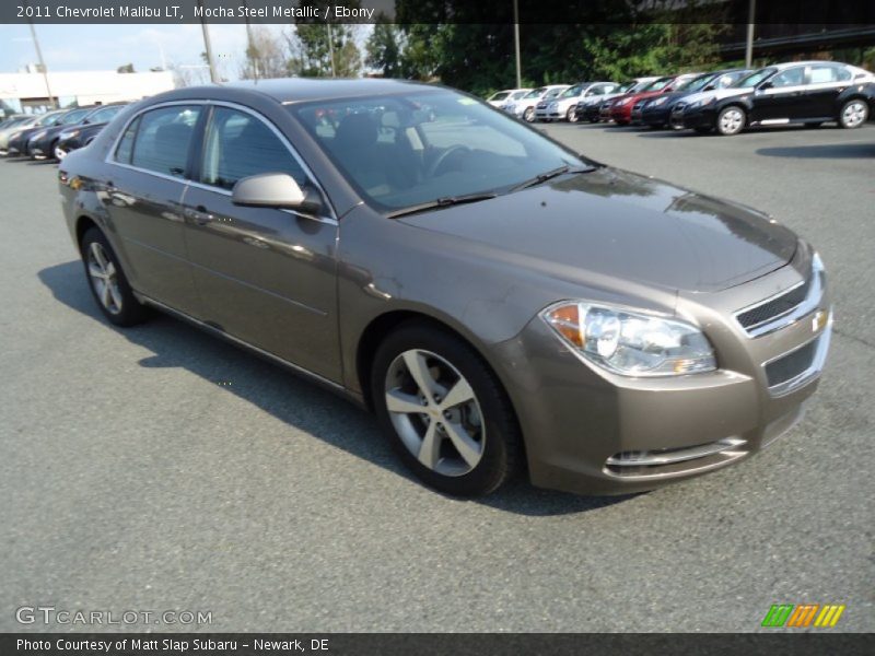 Mocha Steel Metallic / Ebony 2011 Chevrolet Malibu LT
