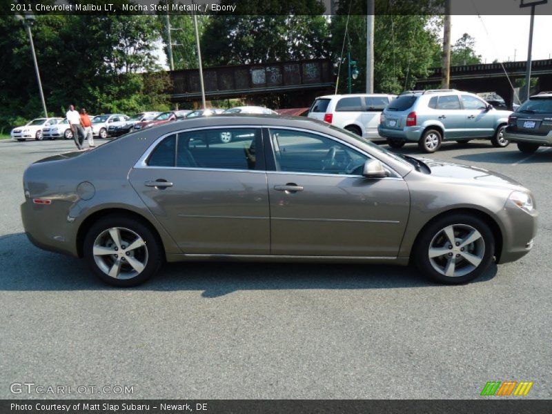 Mocha Steel Metallic / Ebony 2011 Chevrolet Malibu LT