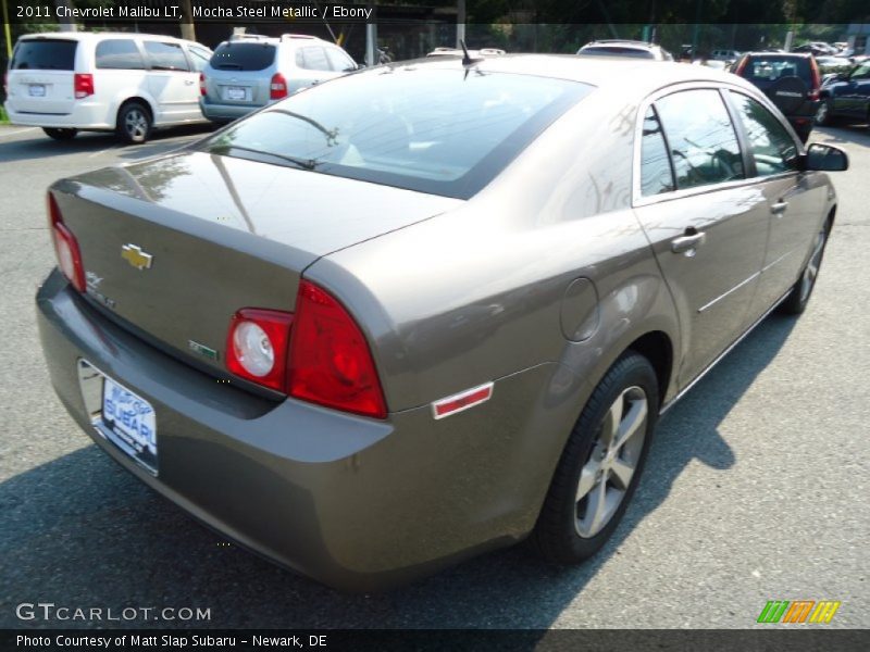Mocha Steel Metallic / Ebony 2011 Chevrolet Malibu LT
