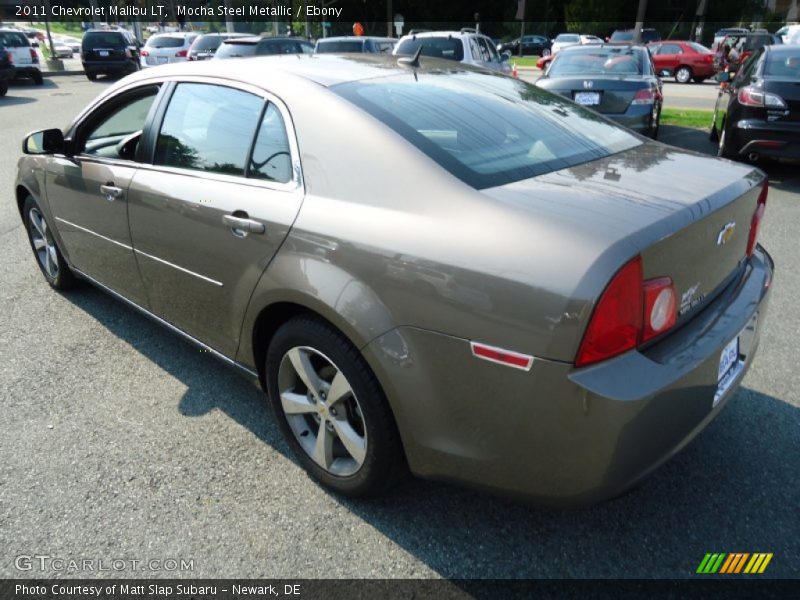 Mocha Steel Metallic / Ebony 2011 Chevrolet Malibu LT