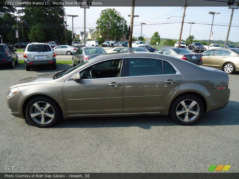 Mocha Steel Metallic / Ebony 2011 Chevrolet Malibu LT