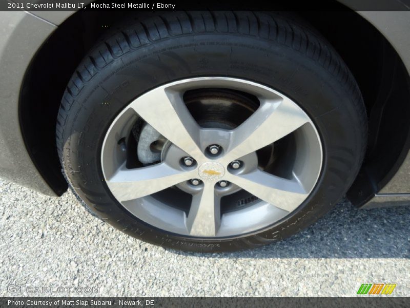 Mocha Steel Metallic / Ebony 2011 Chevrolet Malibu LT