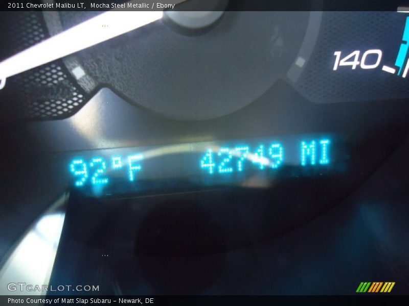 Mocha Steel Metallic / Ebony 2011 Chevrolet Malibu LT