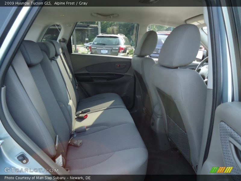Rear Seat of 2009 Tucson GLS