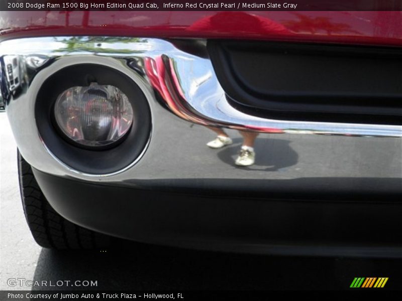 Inferno Red Crystal Pearl / Medium Slate Gray 2008 Dodge Ram 1500 Big Horn Edition Quad Cab