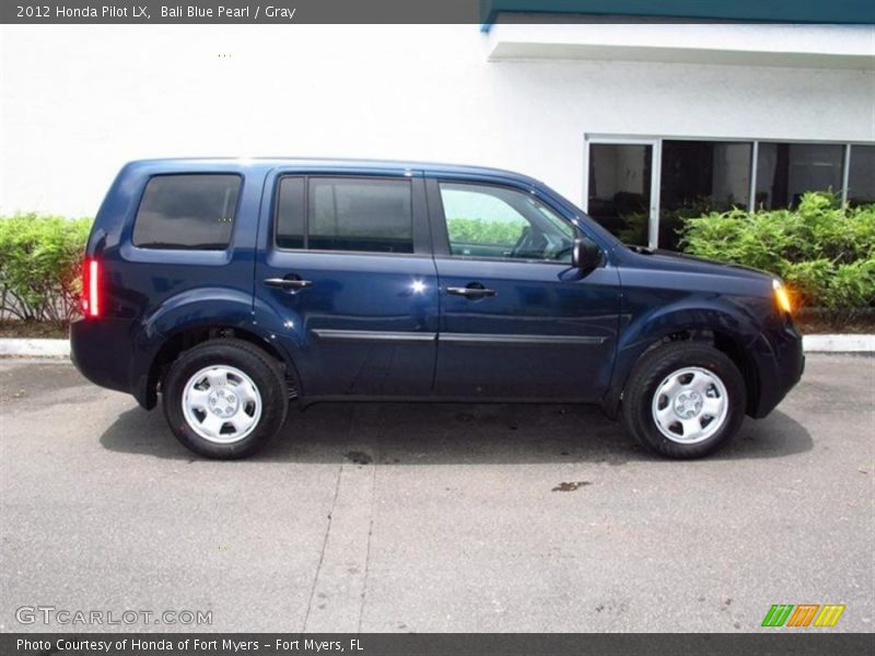 Bali Blue Pearl / Gray 2012 Honda Pilot LX