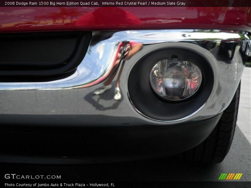 Inferno Red Crystal Pearl / Medium Slate Gray 2008 Dodge Ram 1500 Big Horn Edition Quad Cab