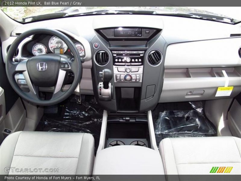 Bali Blue Pearl / Gray 2012 Honda Pilot LX