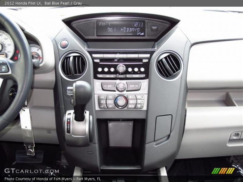 Bali Blue Pearl / Gray 2012 Honda Pilot LX