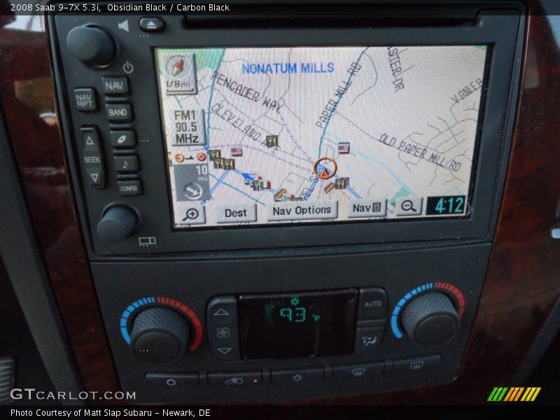 Obsidian Black / Carbon Black 2008 Saab 9-7X 5.3i