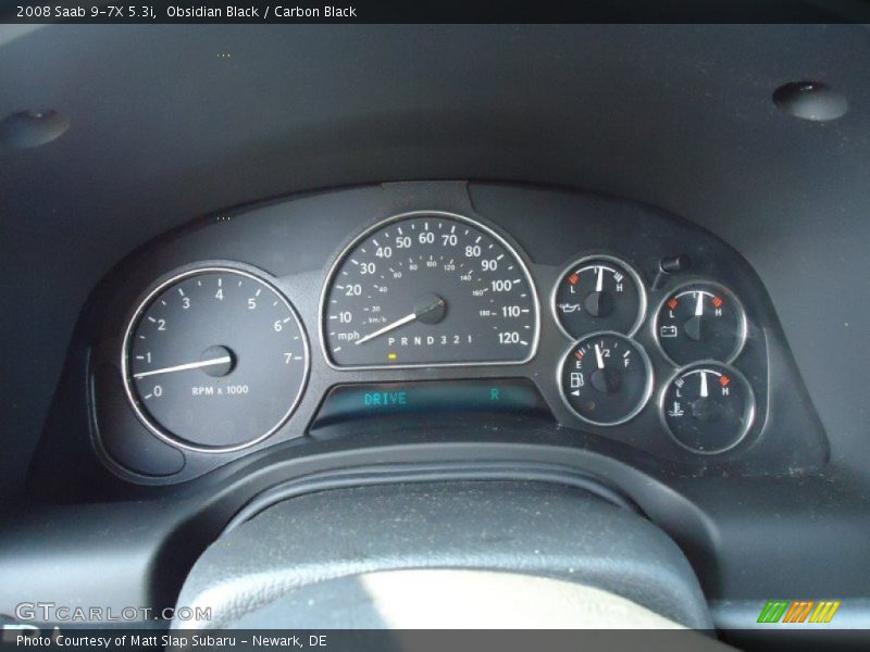 Obsidian Black / Carbon Black 2008 Saab 9-7X 5.3i