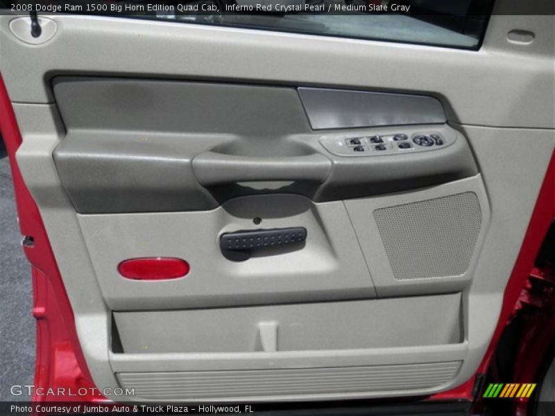 Inferno Red Crystal Pearl / Medium Slate Gray 2008 Dodge Ram 1500 Big Horn Edition Quad Cab