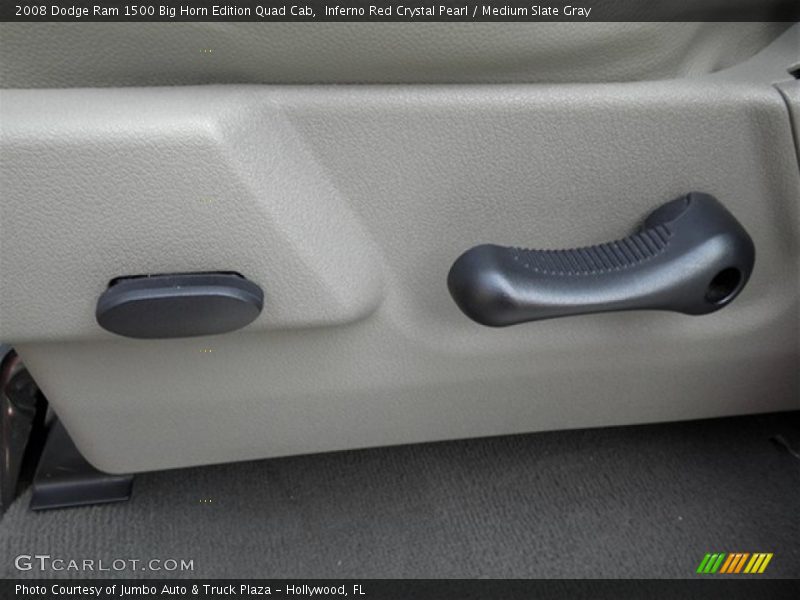 Inferno Red Crystal Pearl / Medium Slate Gray 2008 Dodge Ram 1500 Big Horn Edition Quad Cab