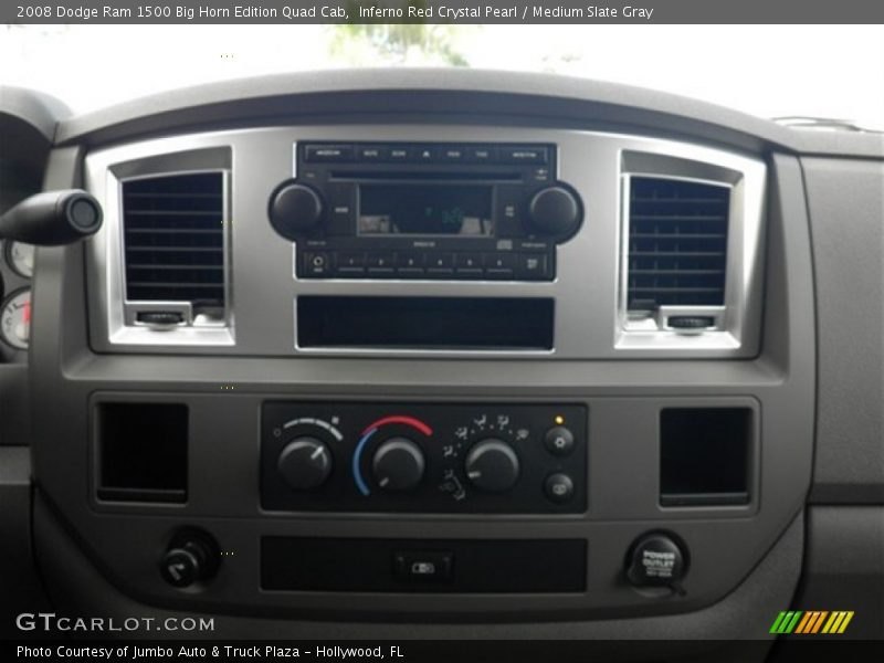Inferno Red Crystal Pearl / Medium Slate Gray 2008 Dodge Ram 1500 Big Horn Edition Quad Cab
