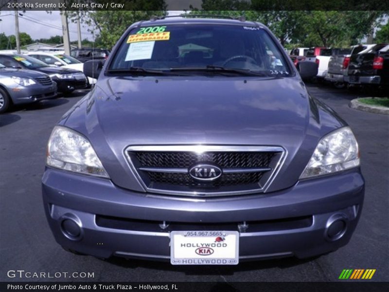 Alpine Gray / Gray 2006 Kia Sorento LX