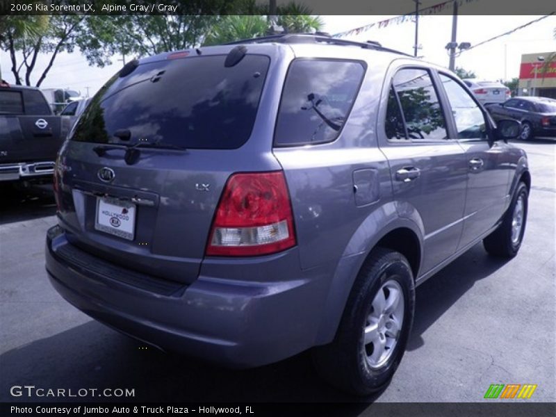 Alpine Gray / Gray 2006 Kia Sorento LX
