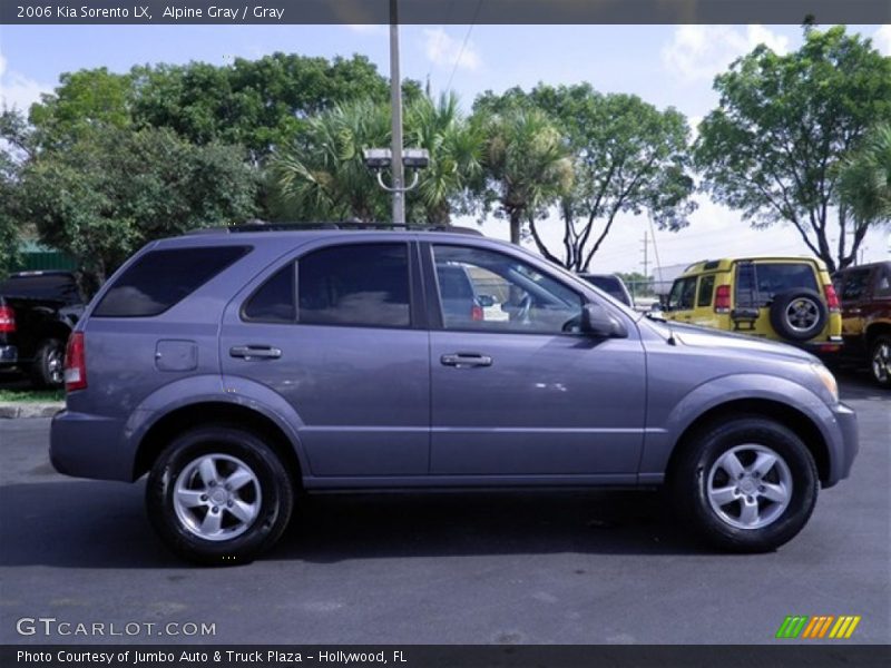 Alpine Gray / Gray 2006 Kia Sorento LX