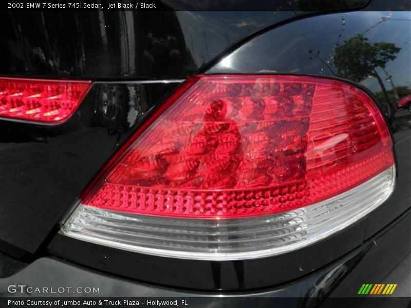 Jet Black / Black 2002 BMW 7 Series 745i Sedan