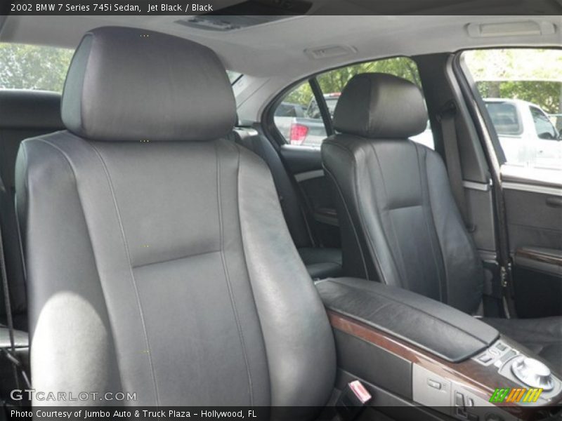 Jet Black / Black 2002 BMW 7 Series 745i Sedan
