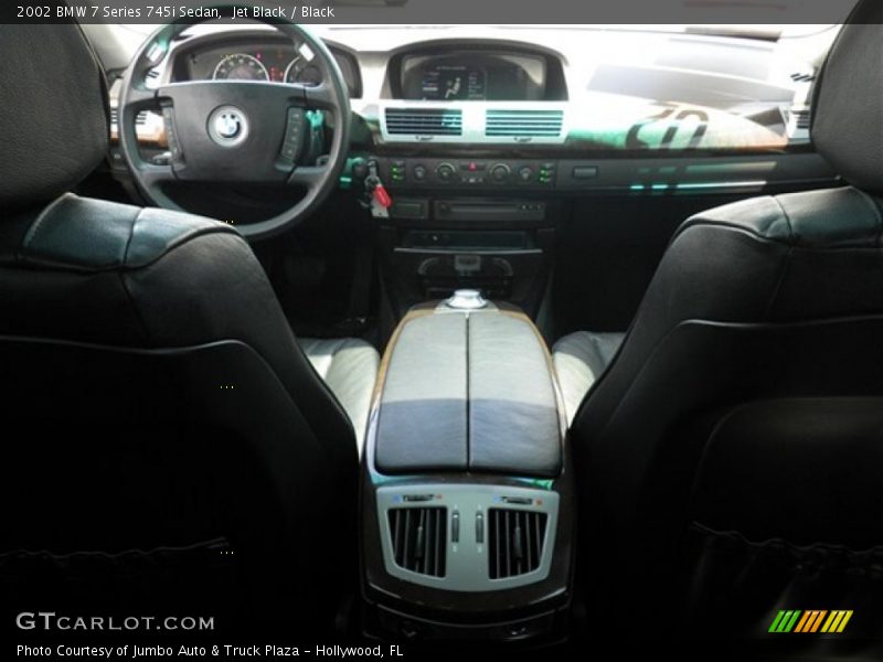 Jet Black / Black 2002 BMW 7 Series 745i Sedan
